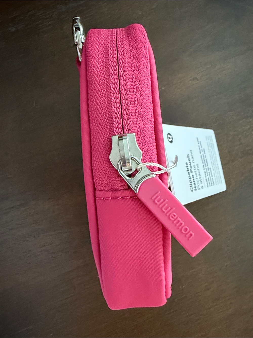 lululemon athletica Clippable Nano Pouch — Hot Pink - Picture 4 of 6